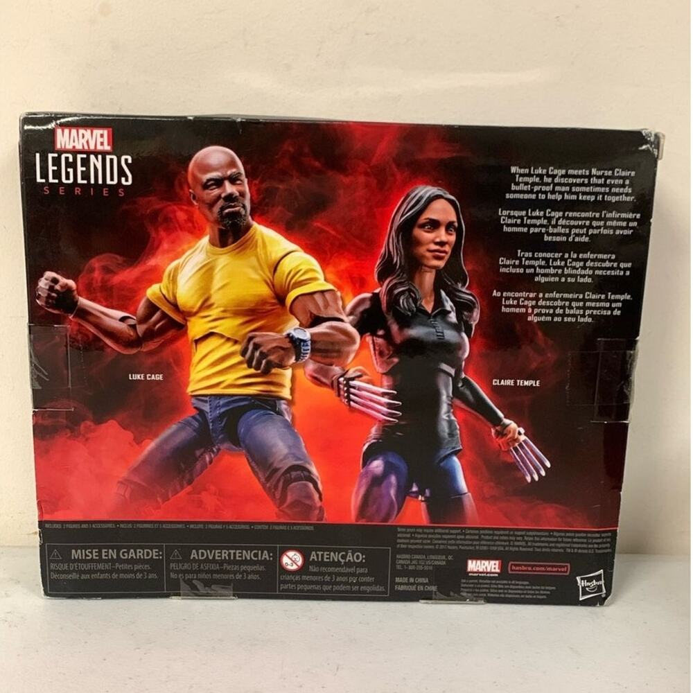 Marvel Luke Cage and Claire Temple Legends Series 2 Pack Action Figure - Picture 2 of 5